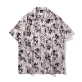 Butterfly Hawaiian Shirts Men Women Summer Beach Shirts Short Sleeve voguable