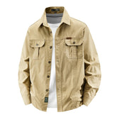 New Long Sleeved Shirt Men Handsome Spring Autumn Style Trendy Shirts Brand Loose Cotton Workwear Top Autumn Casual Lapel Shirt voguable