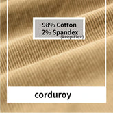 Voguable Autumn Winter New Men Vintage Corduroy Keep Flex Pants Loose Wide-legged Cotton Casual Soft Comfortable Trousers voguable
