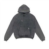 Fashion Represent retro washed distressed solid color sweatshirt high street loose casual hoodie fog style men and women trend voguable