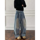 Jeans men Wash Light Blue Relaxed Fit 2025 New Arrival High Quality Distressed Denim Pants Men Streetwear Fashion Youth Casual voguable