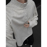 Spring Hoodie Men Casual Stand Up Collar Sweatshirt Men Streetwear Korean Loose Pullover Hoodie Mens Hoody Plus Size 4XL voguable