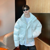 Stand Collar Short Puffer Jacket mysite