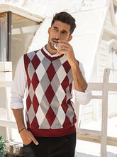Men's Fashion Knitted Vest voguable