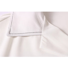 voguable   Hand Printed Hawaiian Shirt Men Summer White Polo Shirt Street Fashion Shirts for Man voguable