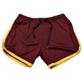 Summer Shorts Men Quick Drying fitness Short Breathable Casual Beach Shorts Mens Boardshorts Elastic Waist Solid 22 Color voguable