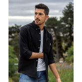 100% Cotton Autumn Man's Shirts Oxford Fashion Business Casual Quality Shirt Men Long Sleeve Top Clothing Plus Size voguable