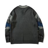 Voguable Harajuku vintage rabbit ugly sweater streetwear pullover men super cute anime knitwear sweating video hip hop grandpa sweater voguable