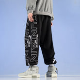 Voguable 2021 Ankle-Lenth Black Blue Sweatpants Streetwear Spring Autumn Hip Hop Harem Pants Men's Casual Korean Oversize Joggers Trouers voguable