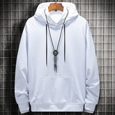 Voguable Autumn High Street Mens Hoodie Hip Hop Spliced Sweatshirt Fashion Casual Men Harajuku Oversized Sweatshirt Loose Clothing voguable