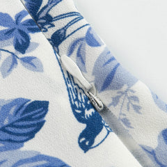 Beach Vacation Summer Tops For Women Fashion Elegant Vintage Swallow And Floral Print Crop Top Ruffle Strap Sexy Cami Top voguable