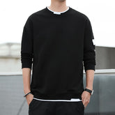 Voguable Spring Men Hoodies Sweatshirts Long Sleeve Tops Solid Casual Pullover Mens Sweatshirt Brand Coats Autumn Outerwear Hip Hop C39 voguable