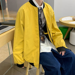 Voguable Men's Bomber Streetwear Jacket 2022 New Hip Hop Loose Pilot Male College Style Clothing Plus Size Casual Fashion Baseball Coats voguable