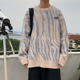 Voguable Fashion O-NECK Harajuku Sweater Men'S HIP HOP Streetwear Pull OverSized M-2XL 2021 Long Sleeves Pullover For Autumn Spring voguable