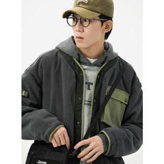 Voguable Baseball Winter Jacket Men College Jacket Cargo Coat Man Sweatshirts Kpop Clothes Streetwear Hip Hop Harajuku Japanese voguable