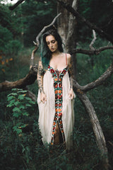 Boho Inspired Summer Dresses Strapless floral embroidery sexy White maxi Dress long women Dresses hippie chic Vestido Robes voguable