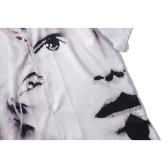 voguable Vintage Street Men's Shirts Short Sleeve Summer Thin Material Hawaiian Shirt Man Blouse Male Top voguable