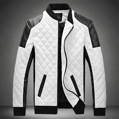 Voguable 2022 Mens Leather Jackets Casual High Quality Classic Motorcycle Bike Jacket Men Plus Thick Coats Spring/ Autumn chaqueta hombre voguable