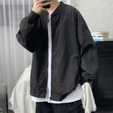 Voguable Men's Bomber Streetwear Jacket 2022 New Hip Hop Loose Pilot Male College Style Clothing Plus Size Casual Fashion Baseball Coats voguable