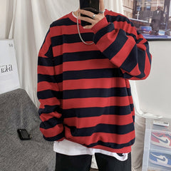 Voguable New Sweatshirts Men Classic Striped Hoodies Male Sweatshirt Hip Hop Hoodie Sweatshirts Men Clothes Casual Man Hoodies Streetwear voguable