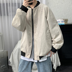 Voguable Men's Bomber Streetwear Jacket 2022 New Hip Hop Loose Pilot Male College Style Clothing Plus Size Casual Fashion Baseball Coats voguable