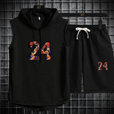 Voguable 2022 Men's track suit summer sportswear two-piece t-shirt shorts brand tracksuit jogging men's sports suit fitness clothes exercise voguable