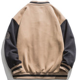 Voguable 2022 Autumn Japanese Embroidery Baseball Jacket Hip Hop Harajuku Streetwear Men New Loose Vintage Jackets Couples Pilot Coats voguable