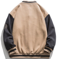 Voguable 2022 Autumn Japanese Embroidery Baseball Jacket Hip Hop Harajuku Streetwear Men New Loose Vintage Jackets Couples Pilot Coats voguable