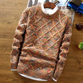 Voguable Men's Casual Sweater Autumn Winter Slim Fit Pull Pullover Long Sleeve Clothes Jacket Male Fashion Knitted Sweaters Men Clothing voguable