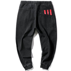 Voguable Hip Hop Streetwear Harem Jeans Pants Men Loose Joggers Denim Casual Sweatpants Korea Ankle length Trousers voguable