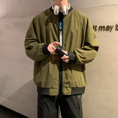 Voguable Men's Bomber Streetwear Jacket 2022 New Hip Hop Loose Pilot Male College Style Clothing Plus Size Casual Fashion Baseball Coats voguable