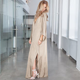 Women V Neck Short Sleeve Cover Up BeachWear Beach Party Maxi Dress Vestidos De Fiesta Saida De Praia voguable