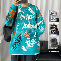 Voguable Classic Print Fashion Brand Men'S Hoodies 2021 Spring Autumn Hip Hop Loose Casual Men's Sweatshirts Punk Streetwear Clothes voguable