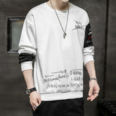 Voguable Oversized Hoodie White Crewneck Hooded Sweatshirt for Men Harajuku Hoodies Men Plus Velvet Autumn Korean Streetwear voguable