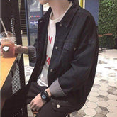 Denim Jackets Men Oversize S-4XL Classic Blue Vintage Pockets Mens Coat Outwear High Quality Street Style Casual All-match Daily voguable