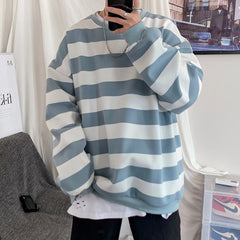 Voguable New Sweatshirts Men Classic Striped Hoodies Male Sweatshirt Hip Hop Hoodie Sweatshirts Men Clothes Casual Man Hoodies Streetwear voguable
