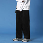Autumn/winter Corduroy Pants Men's Fashion Casual Pants Men Streetwear Loose Hip-hop Straight Wide-leg Pants Mens Trousers M-3XL voguable