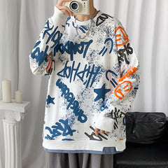 Voguable Classic Print Fashion Brand Men'S Hoodies 2021 Spring Autumn Hip Hop Loose Casual Men's Sweatshirts Punk Streetwear Clothes voguable