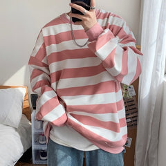 Voguable New Sweatshirts Men Classic Striped Hoodies Male Sweatshirt Hip Hop Hoodie Sweatshirts Men Clothes Casual Man Hoodies Streetwear voguable