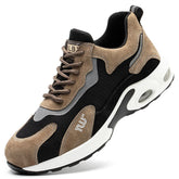 New Staleneus Work Shoes Steel Toe Cap Patchwork Men Safety Sneakers Cozy Air Cushion Indestructible Boots Male Footwear voguable