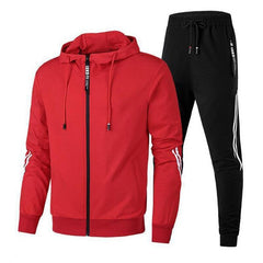 Voguable New Men Casual Sets Jogger Tracksuit Zipper Hoodies+Pants 2PC Sets Men's Sportswear Sport Suit Oversized Men Clothing voguable