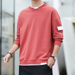 Voguable Spring Men Hoodies Sweatshirts Long Sleeve Tops Solid Casual Pullover Mens Sweatshirt Brand Coats Autumn Outerwear Hip Hop C39 voguable