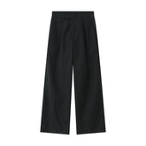 Men's Wear Spring New Casual Pants Loose Straight Korean Fashion Simple Solid Color Solid Color Male Trousers 9A6959 voguable