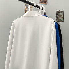 Sun Proof Shirts Men Long Sleeve Unisex Clothes Streetwear American Korean Fashion Camisas De Hombre Baggy Minimalist Handsome voguable