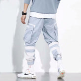 Voguable Spring Fall Harem Baggy Cargo Pants Men Harajuku Fashion Mix Color Korean Stylish Casual Hip Hop Streetwaer Male Sport Joggers voguable