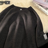 Korean Style New Ins Summer Men's T-shirts Streetwear Vintage Short Sleeve Male T-shirt Casual Unisex Clothing voguable