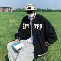 Jackets Men Retro Preppy Stylish Cool Handsome College Harajuku Japanese Students Korean Casual Baggy Personal Unisex Coat Cozy voguable