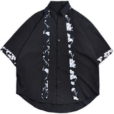 Shirts Men Preppy Style Summer Ulzzang All-match Fashion Japanese Handsome Casual Teens Couple Clothes Streetwear Button Up Cozy voguable