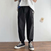 Voguable Mens Korean Fashion Hip Hop Cargo Pants Cool Street Boy Free Styles Basketball Skateboarding Sports Casual Wear Spring Fall voguable