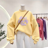 voguable Oversized Harajuku Hoodie 2022 Autumn Ladies Pullover Regular Sweatshirt Women Long Sleeve Pullover Tops Sweatshirt Women voguable